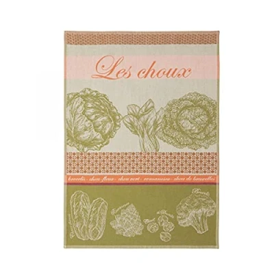 Imagen de Coucke Paño de Cocina algodón Jacquard, Verduras, (Col)