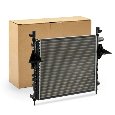 Imagen de NRF 519513 Radiador, refrigeración del motor Aluminio 430 378 23 Aletas unidas mecánicamente RENAULT: TWINGO 1, 1 Kasten