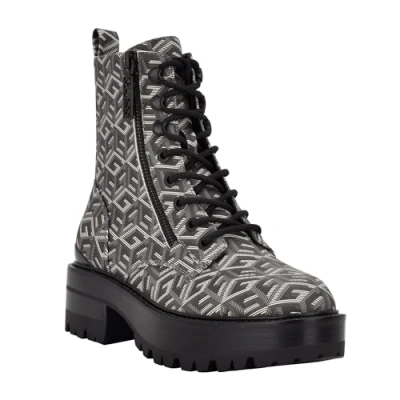 Imagen de GUESS Fearne, Botas de Combate Mujer, Negro 008, 38 EU