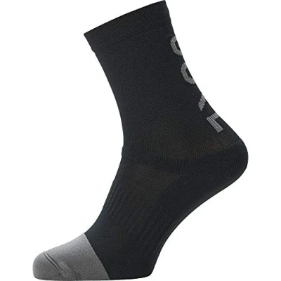 Imagen de GORE WEAR C3 Unisex Calcetines Medianos, 35 37, Negro/Gris Oscuro