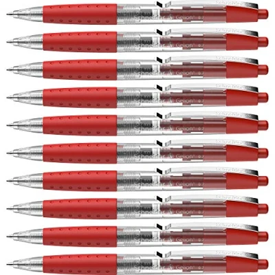 Imagen de Schneider Gelion Bolígrafo (0.4 mm, 10 unidades), color rojo