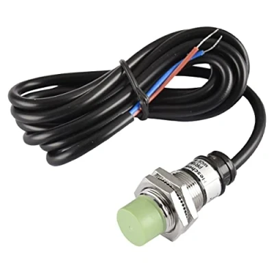 Imagen de Heschen Sensor de proximidad inductivo PR18 8DC tipo cilíndrico, detección 8 mm, M18 redondo, no blindado, 12 24VDC 2 hilos, CE (normalmente cerrado)