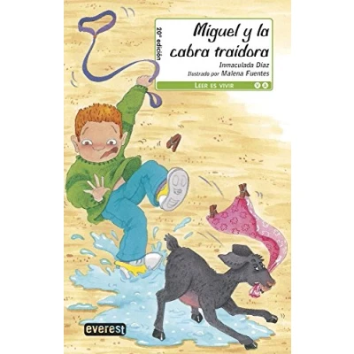 Imagen de Miguel y la cabra traidora (Leer es vivir)