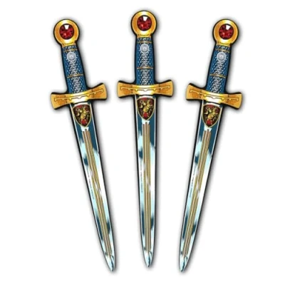 Imagen de Liontouch Espada de Caballero para Niños Paquete 3 Juguete Espuma Juego rol con Tema Medieval a Caballo Armas y Armaduras Seguras Disfraces, Cosplay Trajes