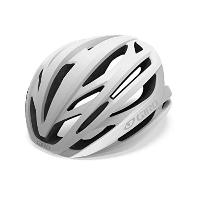 Imagen de Giro Syntax Fahrradhelm, Unisex, Blanco Mate/Plateado, S