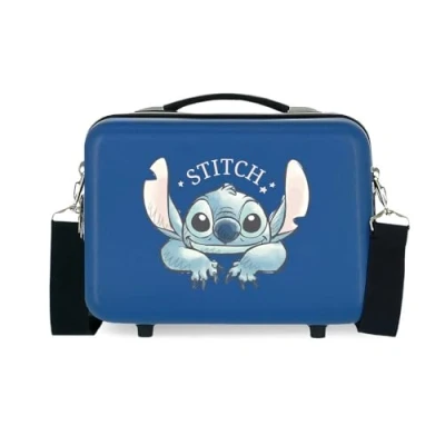 Imagen de Disney Fun Stitch Nececer Adaptable Morado 29x21x15 cms Rígido ABS 9,14L 0,8 kgs