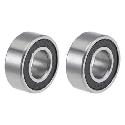 Imagen de 686 2RS Rodamientos de bolas garganta profunda, 6 mm, diámetro interior 13 5 orificio doble sellado acero al cromo Z2 (2 unidades)