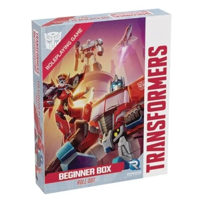 Imagen de Transformers Roleplaying Game Caja para principiantes ¡Deslízate en la aventura contra los Decepticons! Producto perfecto aprender A jugar. partir de 14 años, 3 6 jugadores, 180 minutos