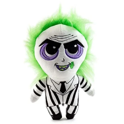 Imagen de Kidrobot Peluche Beetlejuice, Muñeco de peluche, Juguete para niños, 20 cm Felpa Figura regalar, cumpleaños, coleccionistas y fiestas