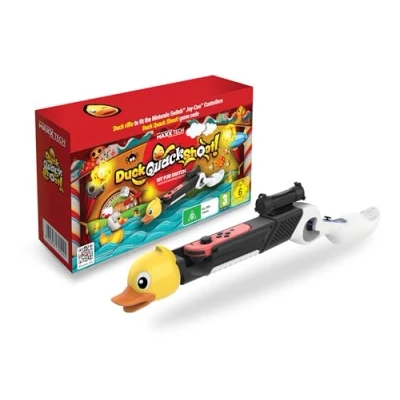 Imagen de Nintendo Switch Duck, Quack, Shoot! (Código de descarga) + Rifle para mando