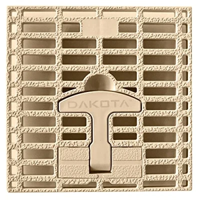 Imagen de Jardibric rejilla de mirada, evacuación aguas pluviales (18,5 x 18,5 para mirar 20 cm) Garantiza un flujo eficiente las con esta resistente y duradera