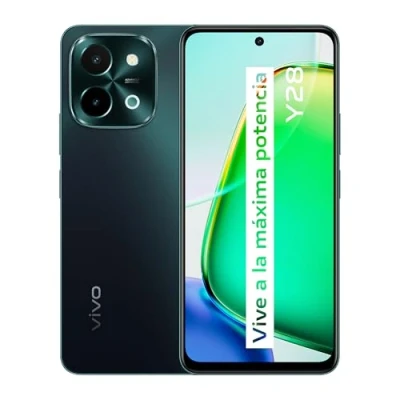 Imagen de vivo Y28 Smartphone, 4 GB + 128 GB, 6000 mAh FlashCharge de 44 W, Cámara Principal 50 MP, Altavoz estéreo con 300% Volumen, Pantalla 6,68 Pulgadas, Doble SIM, teléfono móvil, Android 14