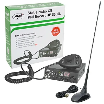 Imagen de CB funkgerät Kit PNI Escort HP 8000L ASq + de Antena Extra 48, Encendedor Cigarrillos Conector Incluidas