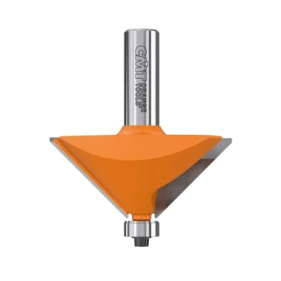 Imagen de CMT Orange Tools 936.950.11 Fresa para biselar con rodam. 45 grados hm s 12 d 65
