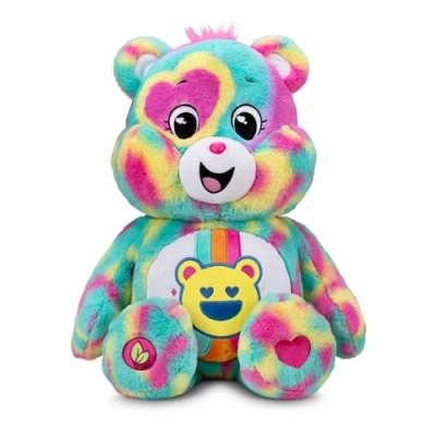 Imagen de Osito Good Vibes de Care Bears Peluche Gigante 60 cm, Grande Coleccionable y Ultra tierno, Ideal para niños, Adecuado niños niñas 4+ años,