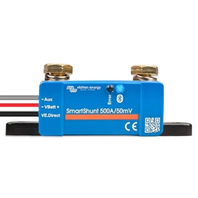 Imagen de Victron Energy SmartShunt IP65 Monitor de Batería 500 amperios (Bluetooth)