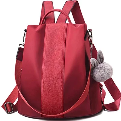 Imagen de Charmore Mujeres Mochila Señoras Impermeable Nylon Mochilas escolares Anti robo Dayback Shoulder Bags