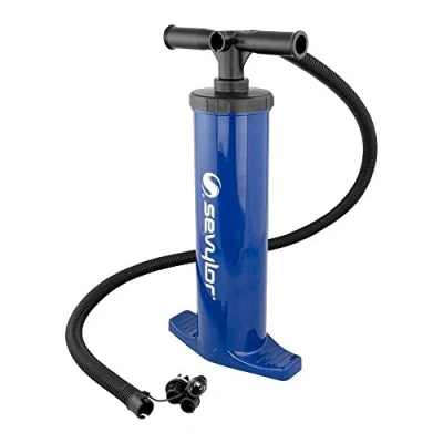 Imagen de Sevylor Luftpumpen Manuelle Bomba de Mano Doble acción, Color Azul, Unisex