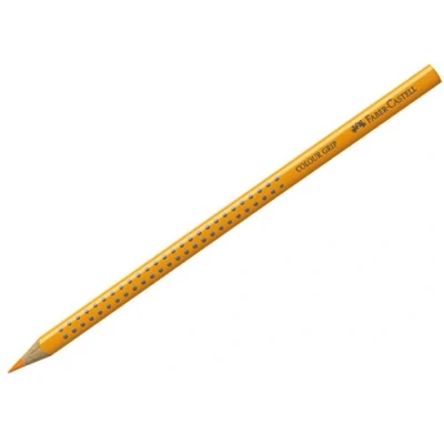 Imagen de Faber Castell 112409 Lápiz de color 2001, Colour Grip, amarillo cromo oscuro, 1 unidad