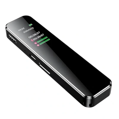Imagen de Dictáfono Mini 64 GB, grabadora, grabadora de voz digital con reducción ruido, audio digital, reproducción para conferencias, cursos