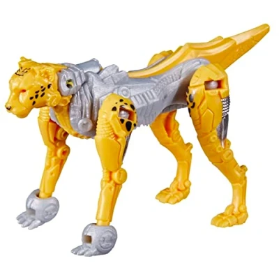 Imagen de Transformers Toys Transformers: Rise of the Beasts Film, Bestia Alliance, Battle Masters Cheetor Figura de acción a partir 6 años