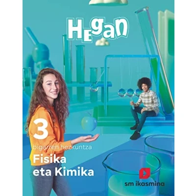 Imagen de Fisika eta quimika. DBH 3. Hegan 9788498558753 (REVUELA)