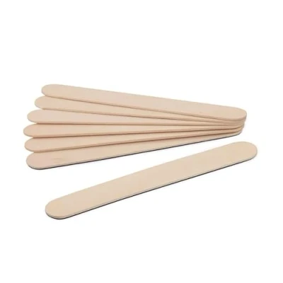 Imagen de Paquete de 50 espátulas madera desechables para extender la cera Prácticas y asequibles