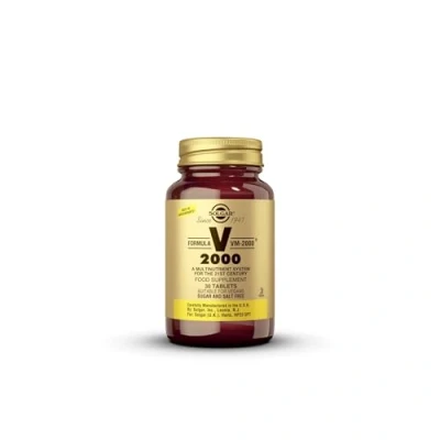 Imagen de Solgar, Formula VM 2000, Suplemento Alimenticio que Ayuda al Bienestar y a la Inmunidad, Con 32 Vitaminas, Para Hombre Mujer, 30 Cápsulas