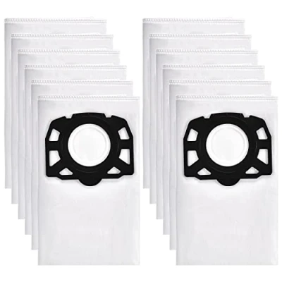 Imagen de bolsas de aspiradora para Kärcher WD4, WD5, WD6, KFI 487, MV 4, 5, 6, WD5P, WD6P aspiradora, filtro forro polar 2.863 006.0