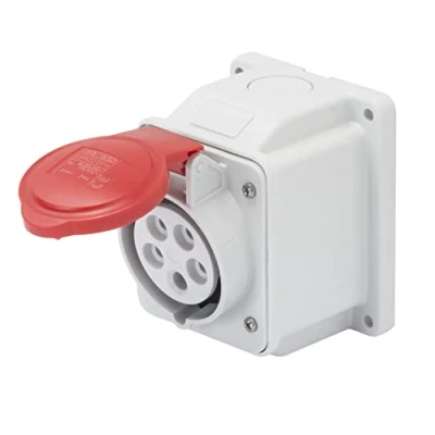 Imagen de Gewiss 62 iec Base hembra 16a 3 polos+neutro+tierra 380v ip44