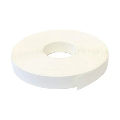 Imagen de Cinta adhesiva para bordes (16 mm x 10 m, sin planchar), color blanco liso mate