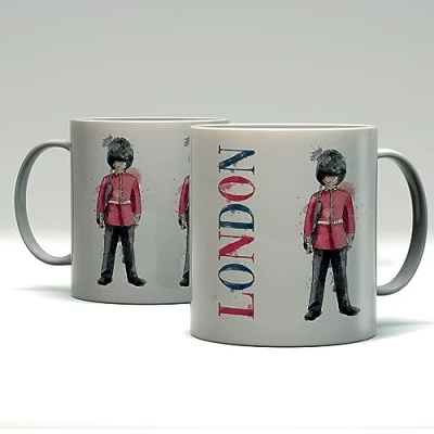 Imagen de Puckator Taza de porcelana Guardia Real Londres
