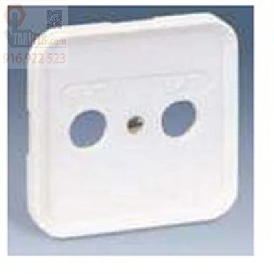 Imagen de Simon 31053 60 placa toma r tv s 31 blanco nieve Ref. 6553130120