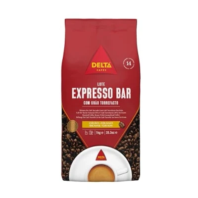 Imagen de Café en grano Delta 5161001, Robusta y arábica, Intenso, Espresso