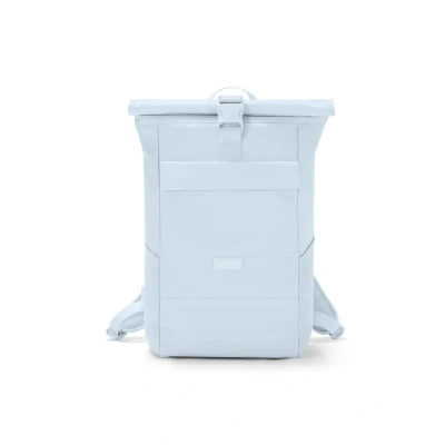 Imagen de LARKSON Mochila Enrollable Hombre &amp; Mujer Azul No 4 Macuto para Viaje, Uni, Trabajo de Botellas Pet Recicladas Bolso Portátil Impermeable
