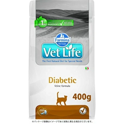 Imagen de Vet Life Natural Diet Cat Diabetic 400 g