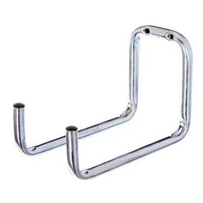 Imagen de Alberts 856182 Gancho mural, Disponible en distintos modelos, Acodado doble, Galvanizado azul, Diámetro Ø12 mm, 120 x 160 90 Juego de 5