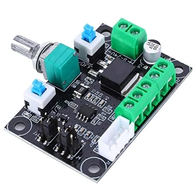 Imagen de Fafeicy Controlador de accionamiento del motor, Regulación velocidad Control rotación negativo, puede generar señales pulso y PWM, para MKS OSC Stepper