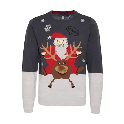 Imagen de Blend Rudolph Sudadera, Hombre, Talla: Large, Navy/san
