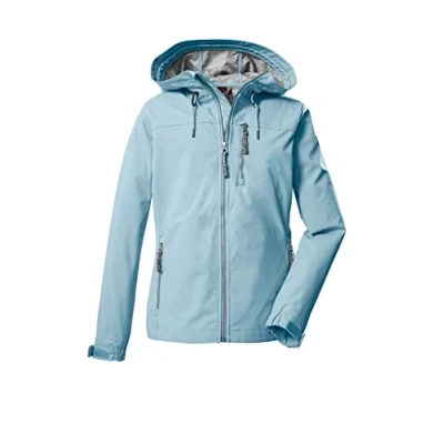 Imagen de G.I.G.A. DX Women&#039;s Chaqueta softshell/chaqueta outdoor con capucha GS 97 WMN SFTSHLL JCKT, light blue, 44, 38392 000