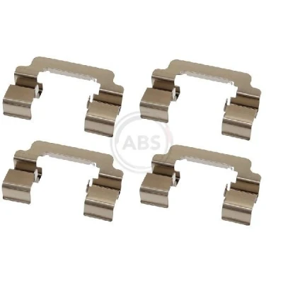 Imagen de A.B.S. 1777Q Kit de accesorios, pastillas frenos OPEL: Insignia A Berlina, Hatchback, Sports Tourer, VOLVO: S60 I