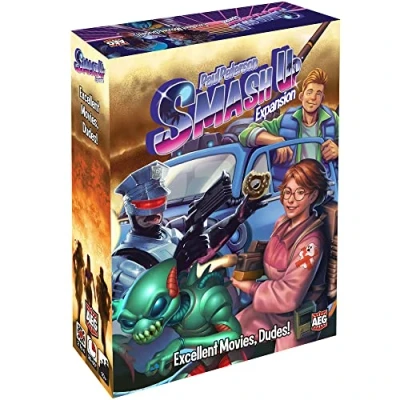Imagen de Alderac Entertainment Group, Smash Up, Excellent Movies, Dudes!, Card Game in English for 1 to 4 Players, Ages 14+