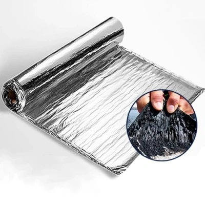 Imagen de Cinta Selladora Bituminosa,Cinta de Reparación Impermeable,Cinta Adhesiva Sellador para Fugas Agua,Cinta Butilo Techos y Tejados,Ancho x Largo (0.5x1m)