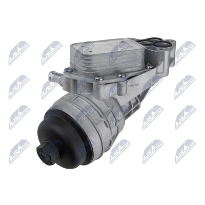 Imagen de NTY CCL ME 050 Radiador de aceite con alojamiento del filtro MERCEDES BENZ: GLA, Clase A, B