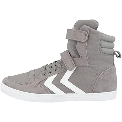 Imagen de Hummel Slimmer Stadil Zapatillas altas para niños, Talla: 32, Frost grey Zapatos