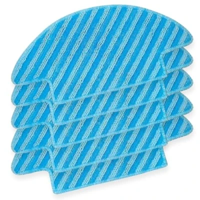Imagen de LIFEFIL Repuesto de 5 Trapos Microfibra Lavables para Robot Aspirador Lefant M210, M210B, M210P, M213, M213S y OKP K3. Accesorio Limpieza.