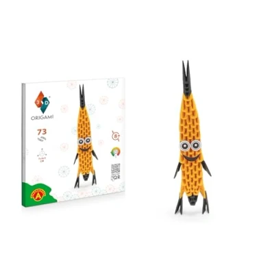 Imagen de Origami 3D Hermosa escultura de papel con componentes patentados e instrucciones construcción comprensibles, a partir 8 años (plátano)