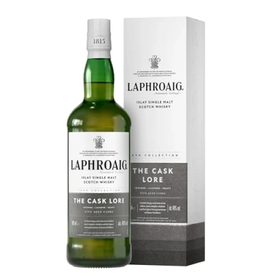 Imagen de Laphroaig Lore Single Malt Whisky Escoces Ahumado, 48% 700 ml