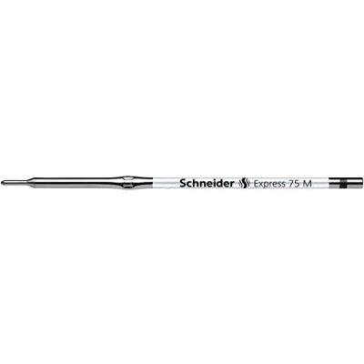 Imagen de Schneider Bolígrafos Pluma recarga EXPRESA 75 M, negro, ISO 12757 2 A2, dokumentenecht