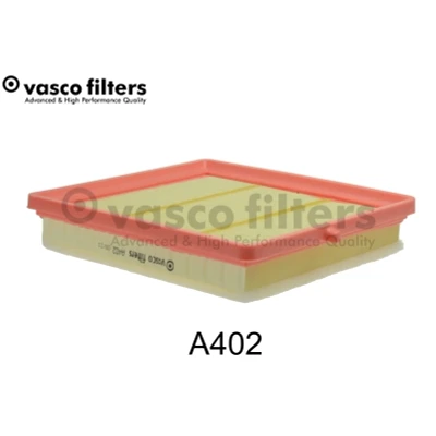 Imagen de DAVID VASCO A402 filtro de aire 41 204 215 rectangular Cartucho filtrante con previo OPEL: Adam